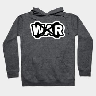 X WAR Sticker - Back Hoodie